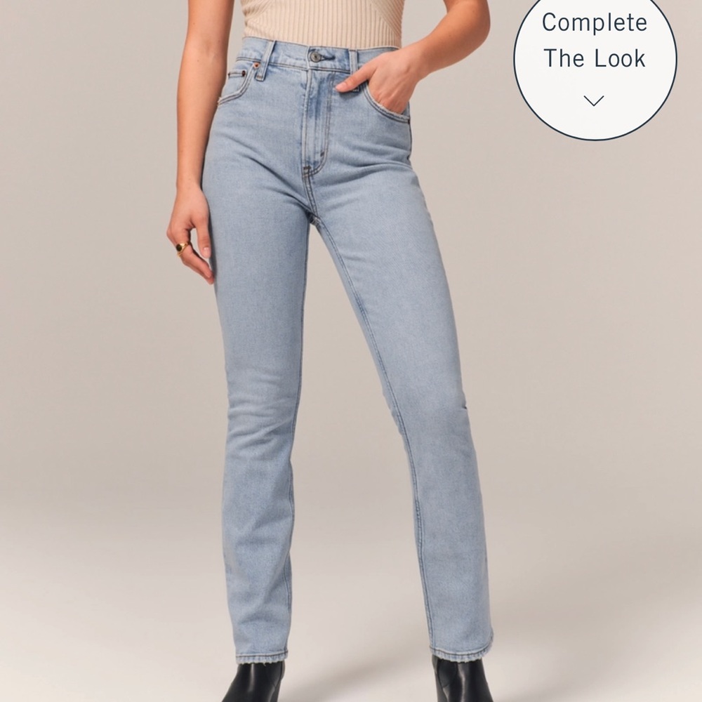 Abercrombie & fitch 90s slim straight jeans